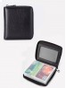 Faux Leather Solid Color Credit Card Wallet